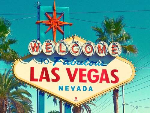 Welcome las vegas retro - las, vegas,