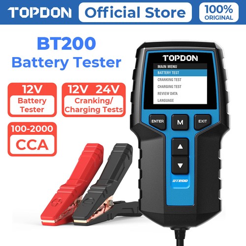 Topdon bt200 car battery - topdon,