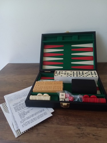 Vintage travel games set - vintage,