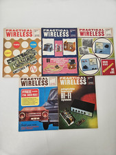 Vintage Practical Wireless Magazine Collection x5 Magazines 1967 Bundle