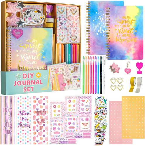 98pcs journal kit for girls - 98pcs,
