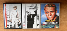 Steve McQueen DVDs x 3 - Bullitt, Le Mans, Great Escape