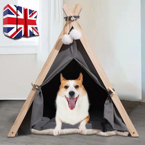 Pet teepee bed dogs tent - teepee, cat