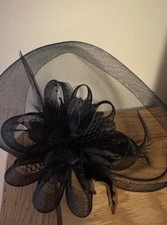 Women Feather Fascinator Hat