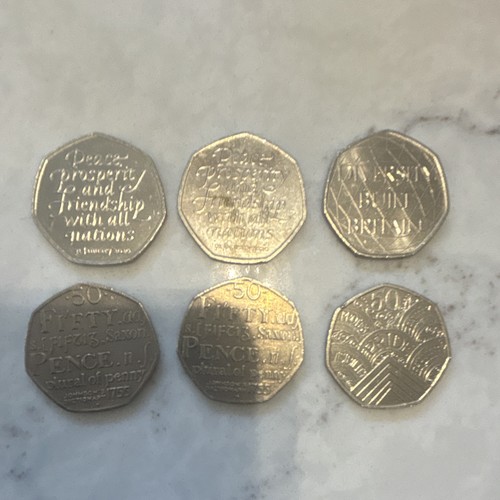 United kingdom pence - kingdom, 50