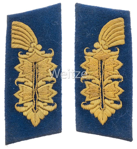 Kriegsmarine pair collar - kriegsmarine, of