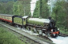 35mm Slide Steam Train LNER No