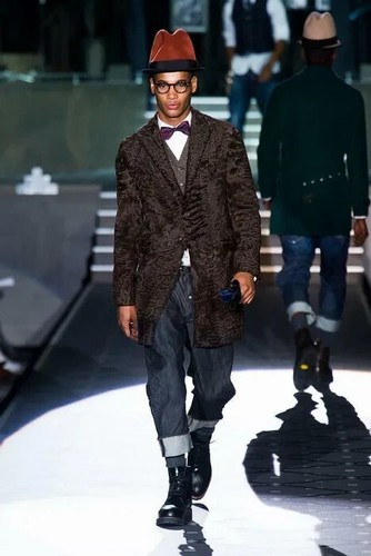 Dsquared2 runway men brown - runway,
