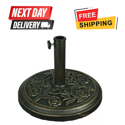 Cast iron round umbrella - cast,