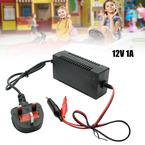 12v battery charger adapter - 12v, 1a