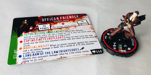 Horrorclix officer friendly - officer,