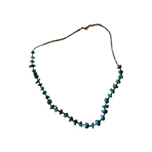 Vintage turquoise chunk - chunk, nugget