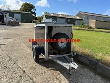 Used Tickners Camping CP53 5FT x 3FT x 3FT 500kg Box Trailer Lockable Roof Bars✅