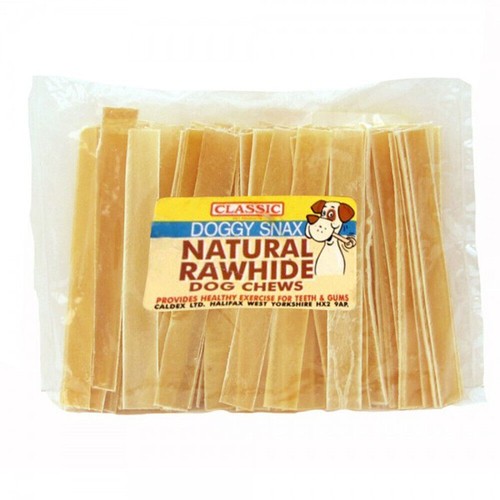 Classic rawhide flat - flat, chews