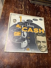 Johnny Cash – With His Hot And Blue Guitar Vinyl Record (1957)Microgroove Not On