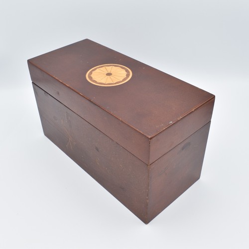 Antique tea caddy - antique,