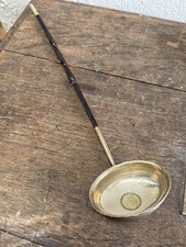 ANTIQUE SILVER LADLE WITH