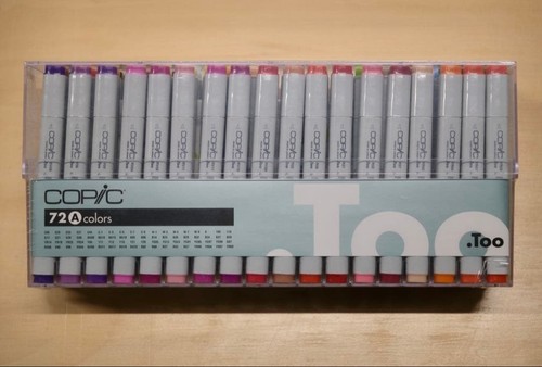 Copic classic colors set - copic, 72