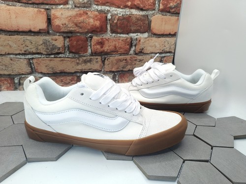 Vans knu skool gum blanc - vans,