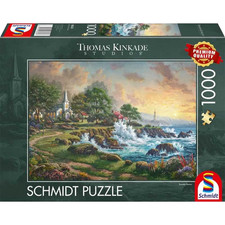 Thomas Kinkade Seaside Haven 1000pc Jigsaw Puzzle [Brand New]