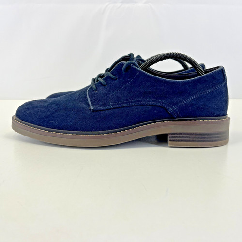 Next blue suede loafers - next, navy
