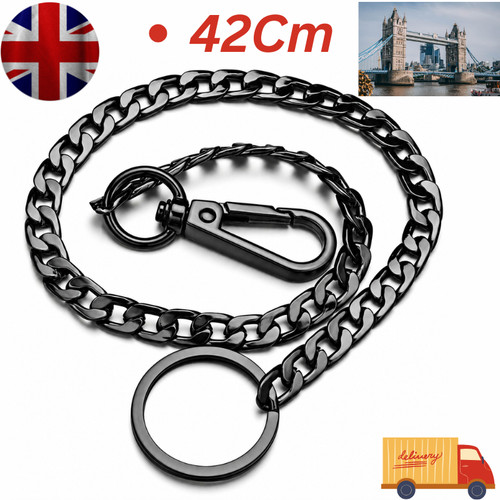 42cm long metal keychain - 42cm,