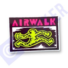 Airwalk Skateboard Skateboard Sticker Vintage Classic