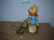 Large Vintage Winnie the Pooh & Piglet Telephone Collectible - Disney Decor