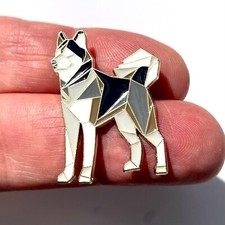 Husky Pin Badge Siberian