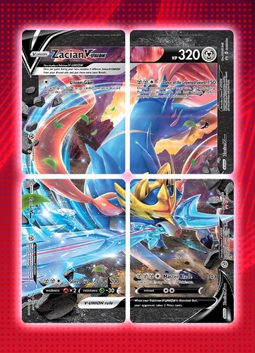 Zacian union special ultra - v-union,