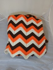 VTG Crochet Afghan Throw