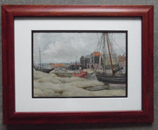 Boats in Rye Harbour, Kent