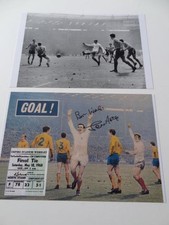 WEST BROMWICH ALBION FC WBA FC LEGEND JEFF ASTLE 1968 FA CUP FINAL PHOTOGRAPHS