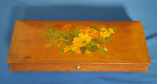Vintage Wooden Pencil Case