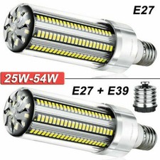 LED E27 E39 E40 Base Corn Bulb Light 25W-240W Super Bright Spotlight Lamps