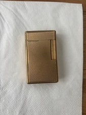 St Dupont Gold-Plated Vintage Cigarette Lighter Made in France