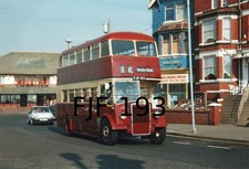 Leicester City Transport 154 FJF 193 Leyland Colour Bus Photo 6" x 4"