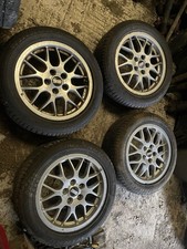 BBS Rx220 5x112 16x7 ET42 Alloy Wheels Tyres VW Golf Audi Seat Skoda 205/55/16