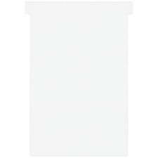 Nobo T-Cards A110 White Size 4