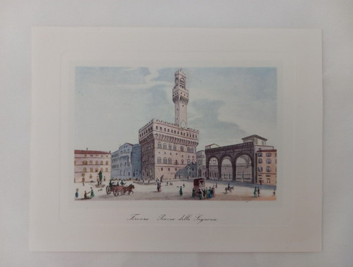 Miniature print florence - miniature, of