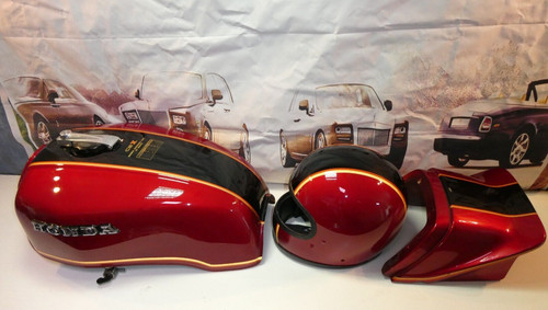Cbx helmet honda red black - helmet,