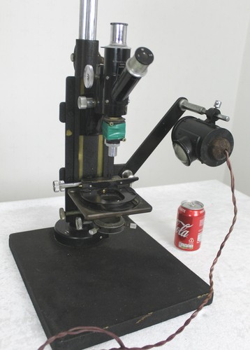 Large rare vintage - , microscope