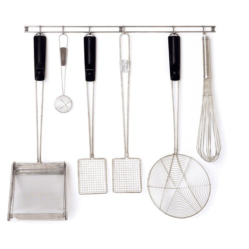 Wall mounted kitchen utensils - wall,