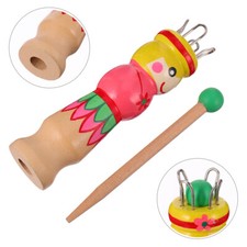 Large Dolly Bobbin French Knitting Knitter Educational Threading Toy