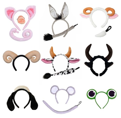 Farmyard animal headband and - farmyard,