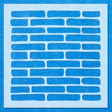 Brick Repeat Pattern Stencil