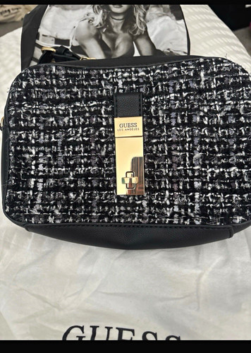 Guess black white - guess, faux