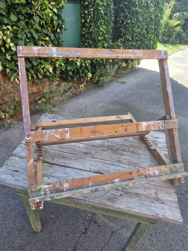Vintage pine artists - vintage, easel