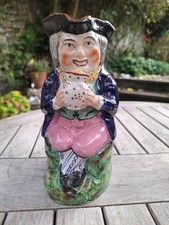 Early Antique Staffordshire Toby Jug