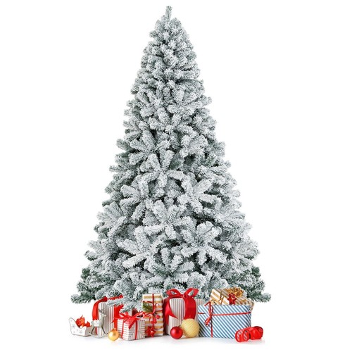 5ft snow flocked artificial - snow,